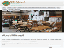 Tablet Screenshot of nmbwholesale.com